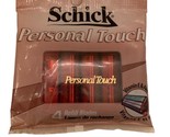Schick Personal Touch Razor Refill Blades- 1 pack - 4 refills- Sealed - £36.92 GBP