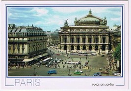 France Postcard Paris Place de l&#39;Opera House - £3.86 GBP