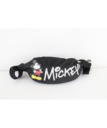 Vintage 90s Disney Spell Out Big Logo Mickey Mouse Fanny Pack Belted Wai... - $34.60