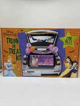 Disney Princess Halloween Trunk Or Treat Party Decor Kit 200 PCs Pumpkin - $15.44