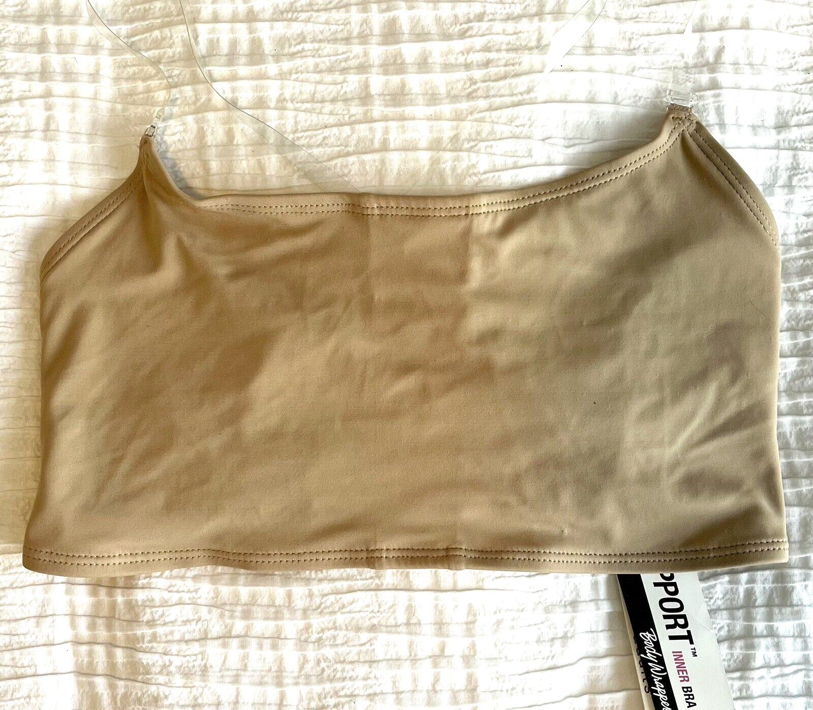 Body Wrappers Adult 282 Total Support Inner Bra Nude Large New with Tags - $14.24