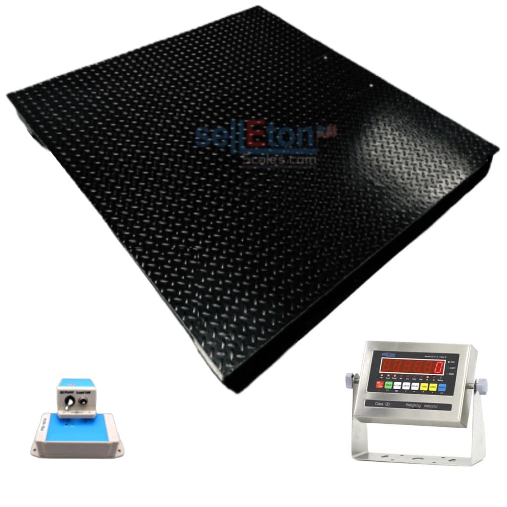 SellEton SL-800-W Wireless NTEP Certified Industrial Floor Scales with S... - $1,296.53+