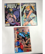 Lot of 3 Birds of Prey # 1, 56 Showcase &#39;96 #3 Black Canary Savant - $24.75