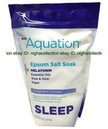 ( 1 ) AQUATION SLEEP EPSOM SALT SOAK LAVENDER &amp; COCONUT w/ Shea &amp; Aloe 3... - €19,52 EUR
