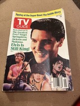 Tv Guide Magazine January 21-27, 1989 Elvis Cleveland Day After Ad Wuab - £7.76 GBP