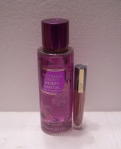 Victoria's Secret Berry Santal Mist w L'oreal Empowered Matte Lip Stain 2 Pc Set - $17.99