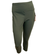 Jessica Simpson Slimtek Green Cropped Legging Size XL, NWT - £15.21 GBP