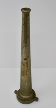 Vintage Antique 12 inch Naval Fire Fighting Straight Bore Fire Hose Nozzle - €42,08 EUR