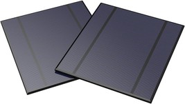 2 Pieces 2.5W 5V 500mAh Solar Panel DIY Battery Charger Kit Mini Encapsu... - £24.39 GBP