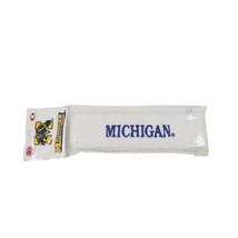 University Of Michigan Wolverines Sweatband Headband Ear Warmer White Vi... - £6.05 GBP