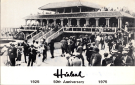 Vtg Postcard Hialeah 50th Anniversary, 1925-1975, Postmarked 1978 - £4.61 GBP