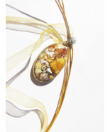 Adorable Brecciated Jasper Pendant, 925 Silver, Handmade - $32.00