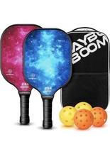 Mayboom Pickleball Paddles Set of 2, USAPA Approved Pickleball Set 4 Bal... - £15.30 GBP