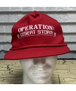 VTG Operation Desert Storm Snapback Trucker Hat Cap F**k Iraq Red Milita... - $460.37 MXN