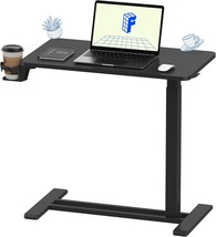 FLEXISPOT Medical Adjustable Overbed Bedside Table with Wheels - $65.55