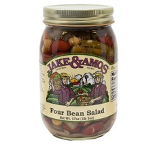 Jake &amp; Amos Four Bean Salad, 2-Pack 17 oz. Jars - $27.67