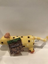 Minecraft Ocelot 10&quot; Plush Toy Stuffed Cheetah Doll Animal Mojang Game New - £13.10 GBP