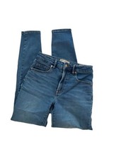 EVERLANE Womens Jeans Curvy High-Rise Skinny Medium Wash Blue Stretch 26... - £17.28 GBP