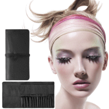 40% Off Shu Uemura $110 Authentic Leather Brush Case 14 w/Defects Imperfections - £25.69 GBP