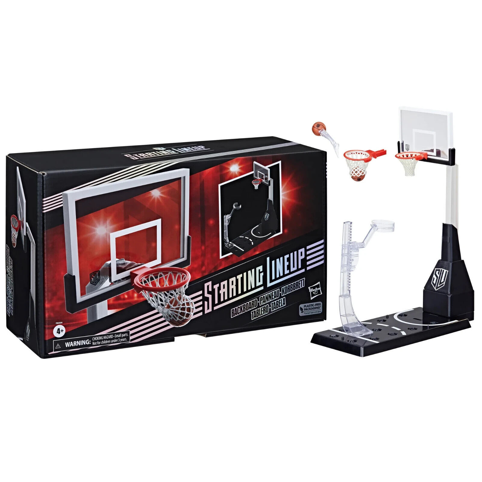 Hasbro Starting Lineup NBA Series 1 Backboard for 6" Figures Mint in Box - £16.34 GBP