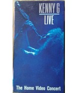 Kenny G Live The Home Video Concert (VHS 1989 Arista)Dudley Moore~Michae... - £3.90 GBP