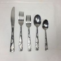 Oneida Tuscany Place Setting Flatware Stainless 5 Pieces Forks Spoons - $24.99