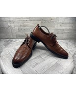 Cole Haan Oxford Men 9M Beckett II Shoes Brown Leather Split Toe Derby D... - €29,40 EUR
