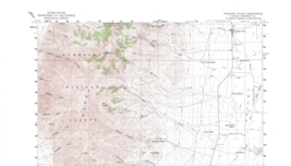 Paradise Valley Quadrangle Nevada 1958 Topo Map USGS 1:62500 Topographic - $21.99