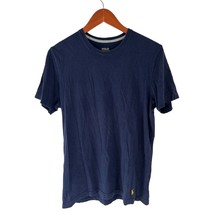 POLO Ralph Lauren Tee Blue Cotton TShirt Embroidered Logo Size Small - $9.89