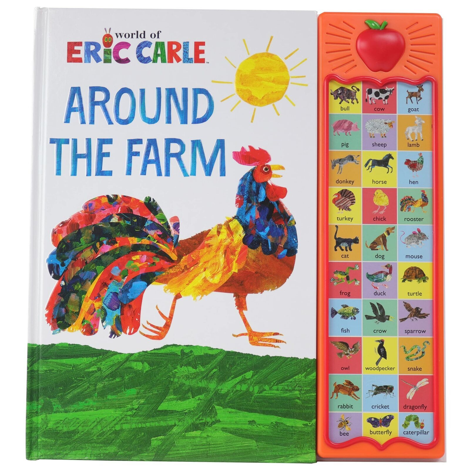 World of Eric Carle, Around the Farm Animal 30-Button Sound Book (LOC 404 CR-8) Item image 2