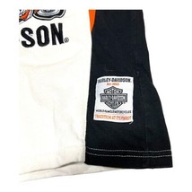 Kids toddler harley davidson Official Tshirt Size 5 Striped Motorcycle Shield - £26.11 GBP