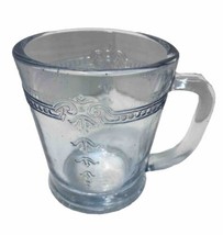 Vintage Fire King Philbe Sapphire Blue Mug Oven Glass - £9.41 GBP