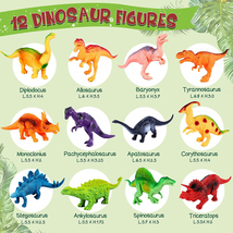 Dinosaur Toy Set Realistic Figures Large Toys Boys Toddler Kids Playset Mixed - £18.02 GBP