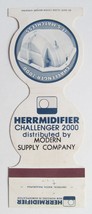 Herrmidifier Challenger 2000 - Lancaster, Pennsylvania Jewelite Matchbook Cover - £1.38 GBP