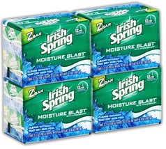 Irish Spring Irish Spring Deodorant Soap Package Of Two 3.2 Ounce Moisture Bars - £19.18 GBP