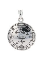 Jewelry Trends Sterling Silver Archangel Michael Sigil Pendant - £46.65 GBP