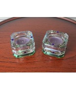PartyLite Mardi Gras Tealight Candle Holder P7271 Lot Of 2 - £7.51 GBP
