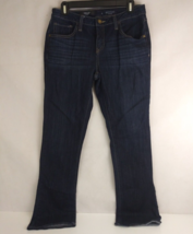 Simply Vera Vera Wang Whiskered Bootcut Mid Rise Jeans Size 8 - £15.49 GBP