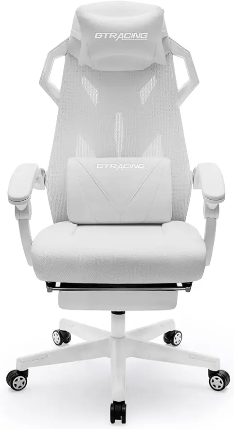 GTRACING Gaming Chair, Computer Chair with Mesh Back, Ergonomic Gaming C... - £411.42 GBP
