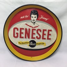 Vintage Genesee Brewing Co. Beer Tray Rochester N.Y. ‘ask for “Jenny” Tray’ - £15.78 GBP