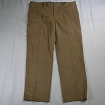 Lands&#39; End 40 x 30 Khaki Cords Tailored Fit Mens Dress Corduroy Pants - $24.99