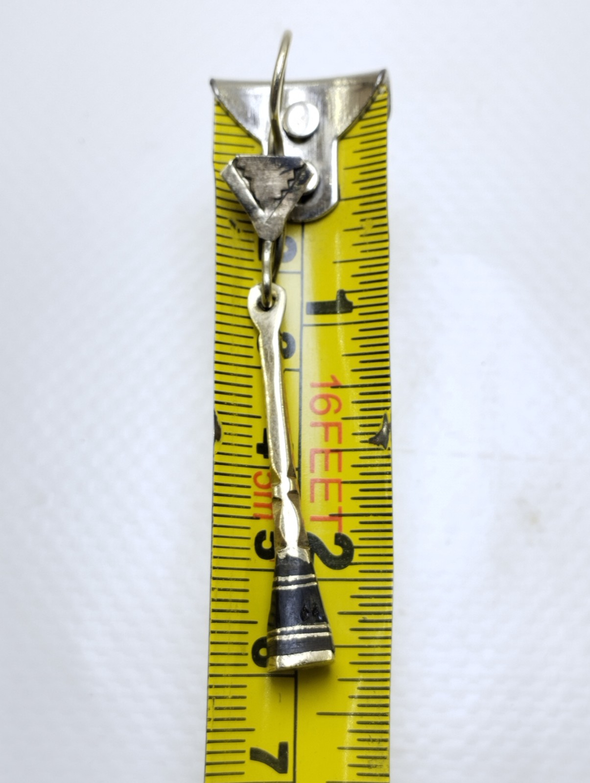 Vintage Tuareg Silver Long Drop Earrings – Handcrafted Tribal Design Item image 6