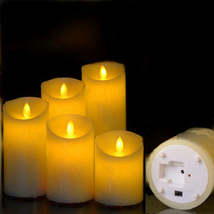 Style: Glossy section 7.5cm20cm - Luma Candles Real Wax Flameless Candle... - £25.66 GBP