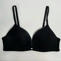 Calvin Klein Naked Glamour Wirefree Shaping Contour Bra 36C Black F3319 ... - $9.79