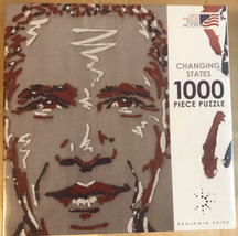 NEW President Obama 1000 Pc Puzzle Changing States #98803 Great American Puzzle - $16.14