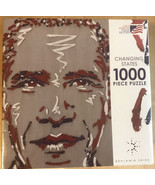 NEW President Obama 1000 Pc Puzzle Changing States #98803 Great American... - £12.69 GBP