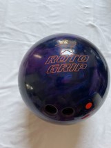 Roto Grip Dark Star Bowling Ball 15 LB Used Great Condition! - $65.44