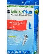 Dirt Devil Vacuum Bags Type C MicroPlus by Green Klean - $9.78 CAD