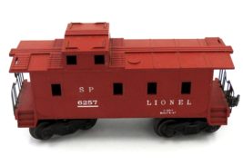 O27-Gauge Lionel Trains Caboose 6257 S P Southern Pacific - Red - NICE - £6.29 GBP
