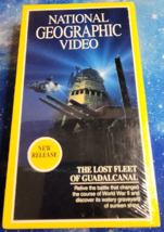 National Geographic Video The Lost Fleet Of Guadalcanal VHS New sealed - £5.94 GBP